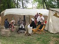 The Feast of the Hunters Moon is held in West lafayette Indiana every fall. While it has grown over the years they have tried to maintain the authenticity of the period. Trappers, pipers, bagpipes and drummers!